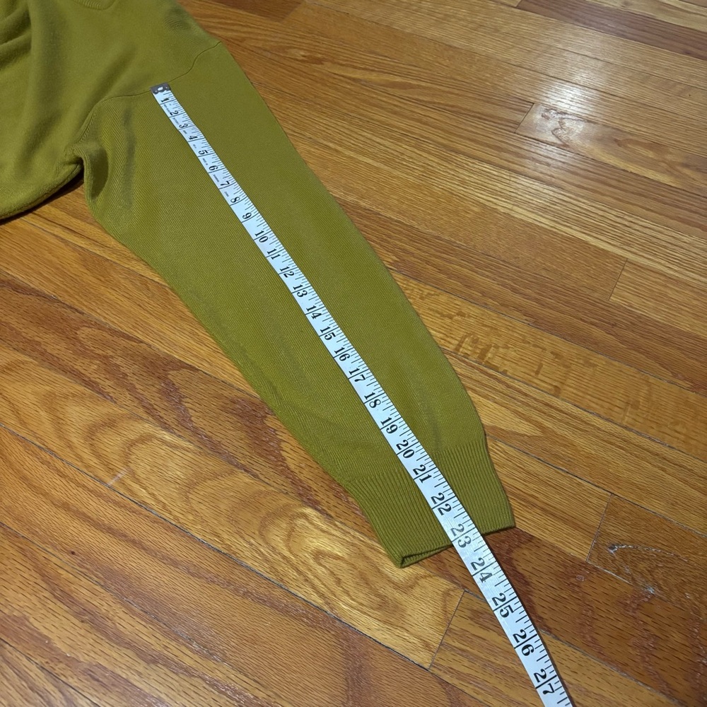 Women’s Sag Harbor Chartreuse Sweater - Picture 5 of 8